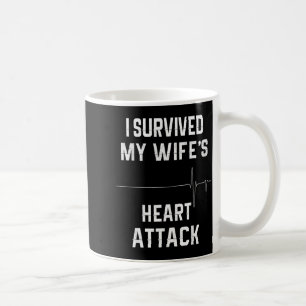 Mug Mari de survivant d'une crise cardiaque - J'ai sur