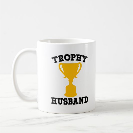 Mug Mari de trophée drôle (Gauche)