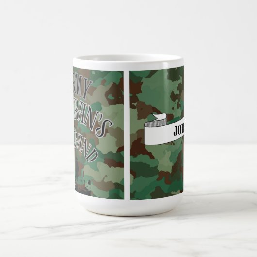 Mug Mari de vétéran de l'Armée (Centre)