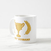 Mug Mari d'or heureux de trophée (Devant gauche)