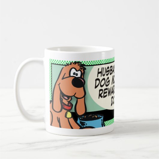 Mug Mari et chien (Gauche)