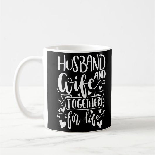 Mug Mari et femme ensemble pour la vie (Gauche)