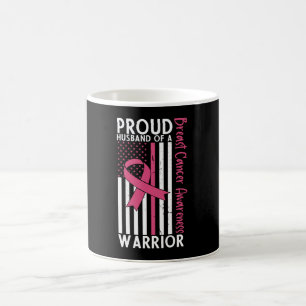 Mug Mari fier d'une guerrière Sensibilisation au cance