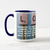 MUG MARI JE T'AIME (Gauche)