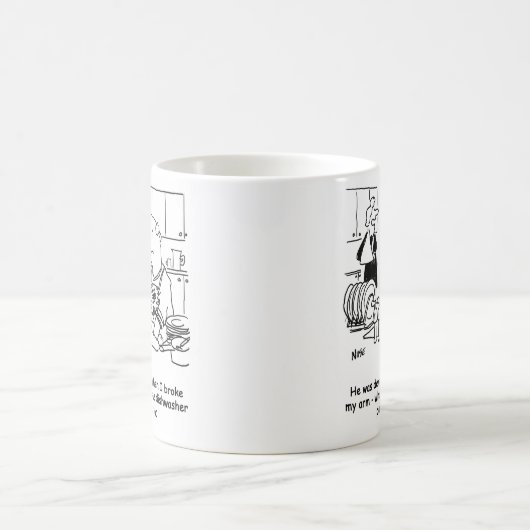 Mug Mari lave la vaisselle (Centre)