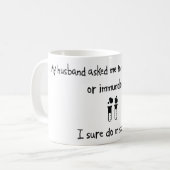 Mug Mari ou immunologie de sélection (Devant gauche)