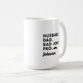 Mug mari papa blague Funny Fête des pères cadeau pour  (Devant droit)