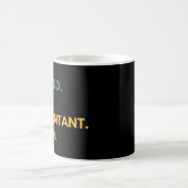 Mug Mari Papa Comptable Légende Drôle Comptabilité (Centre)