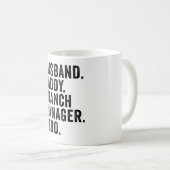 Mug Mari. Papa. Gestionnaire de succursale. Hero. (Devant droit)