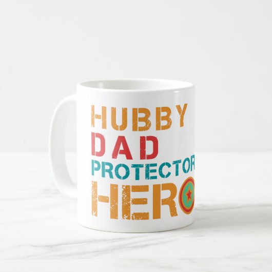 Mug Mari Papa Protecteur Héros (Devant gauche)