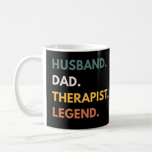 Mug Mari Papa Thérapiste Légende Drôle