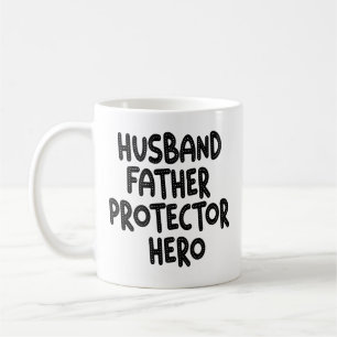 Mug Mari Père Protecteur Héros Drôle Fête des pères