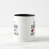 Mug Mari Saint Valentin Drôle (Centre)