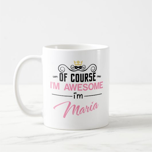 Mug Maria Bien Sûr Je suis génial (Gauche)