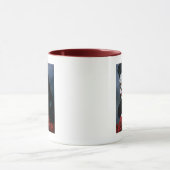 Mug Maria Crâne sucre Roses rouges (Centre)