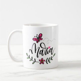 Mug Maria, en lettres