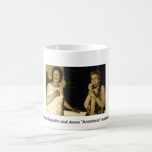 Mug Maria Rasputin et Anna Anderson (Centre)