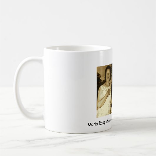 Mug Maria Rasputin et Anna Anderson (Gauche)