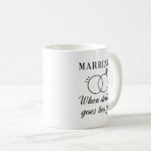 Mug Mariage (Devant droit)