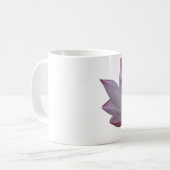 Mug Mariage à fleurs de lotus rose doux (Devant gauche)