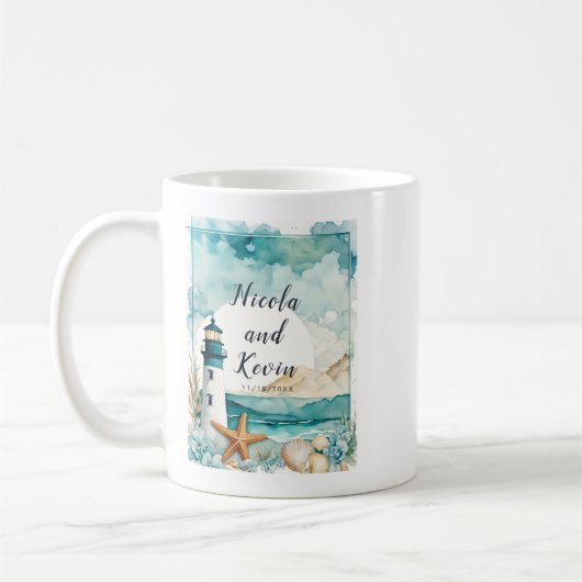 Mug Mariage au Phare Naútico (Gauche)