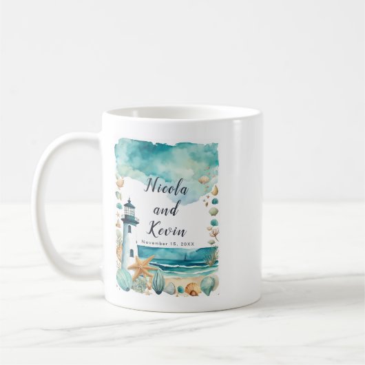 Mug Mariage au Phare Naútico (Gauche)
