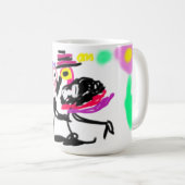 Mug Mariage aux flamants roses (Devant droit)