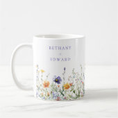 Mug Mariage aux fleurs sauvages (Gauche)