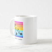 Mug Mariage, Awesome Tropical Sunset Sailing (Devant gauche)