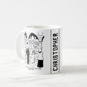 Mug Mariage - Bridegroom Practical Joke Cartoon (Devant gauche)