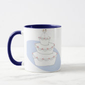 Mug Mariage Cake Deux Mariées (Gauche)