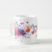 Mug Mariage Champagne Couple pour nous (Devant gauche)