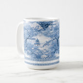 Mug Mariage Chinoiserie d'inspiration porcelaine ID109 (Devant gauche)