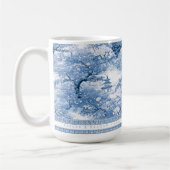 Mug Mariage Chinoiserie d'inspiration porcelaine ID109 (Gauche)