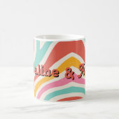 Mug Mariage Coloré Rétro Groovy Années 70 (Centre)