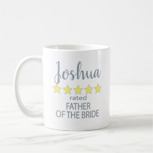 Mug Mariage & Cortège 5 étoiles Père de la mariée