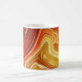 Mug Mariage d'agrégation Abstrait Hubby Hot Orange ID8 (Centre)