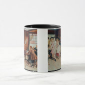 Mug Mariage dans Fleet Street, 1898 (huile sur la (Centre)