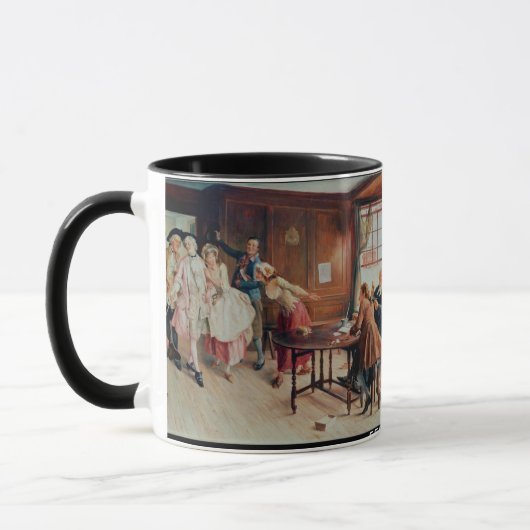 Mug Mariage dans Fleet Street, 1898 (huile sur la (Gauche)