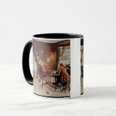 Mug Mariage dans Fleet Street, 1898 (huile sur la (Devant gauche)