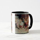 Mug Mariage dans Fleet Street, 1898 (huile sur la (Devant droit)