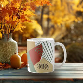 Mug Mariage de bloc couleur Mme Bride Automne ID740