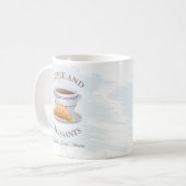 Mug Mariage de café et croissants (Devant gauche)