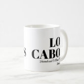 Mug Mariage de destination personnalisée Bienvenue à L (Devant droit)