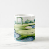 Mug Mariage de golf sur le parcours (Centre)