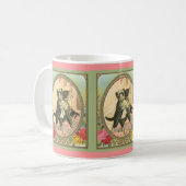 Mug Mariage de la mariée et du marié chat (Devant gauche)