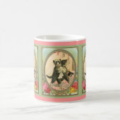 Mug Mariage de la mariée et du marié chat (Centre)