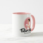 Mug Mariage de mariée à l'avenir Mme Custom (Devant droit)