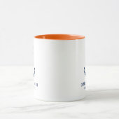 Mug Mariage de plage avec ancre de bateau moderne (Centre)