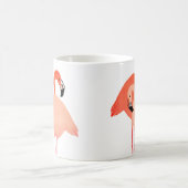 Mug Mariage de plage de Flamants roses roses (Centre)